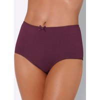 Witt Weiden Damen Taillenslip 2x oliv-bedruckt + bordeaux + mauve von wäschepur