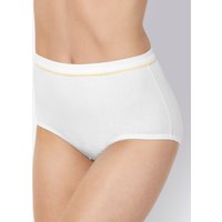 Witt Weiden Damen Taillenslip 5x weiß-mint + 5x weiß-zitrone von wäschepur