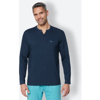 Witt Weiden Herren Schlafanzug-Shirt dunkelblau von wäschepur men