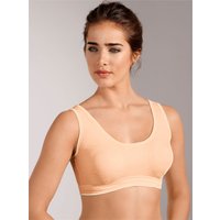 Witt Weiden Damen Bustier apricot + jadegrün von wäschepur