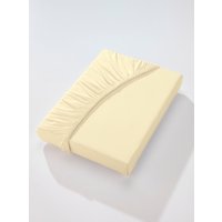 Witt Weiden  Spannbetttuch vanillegelb von wäschepur