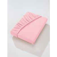 Witt Weiden  Spannbetttuch rosé von wäschepur