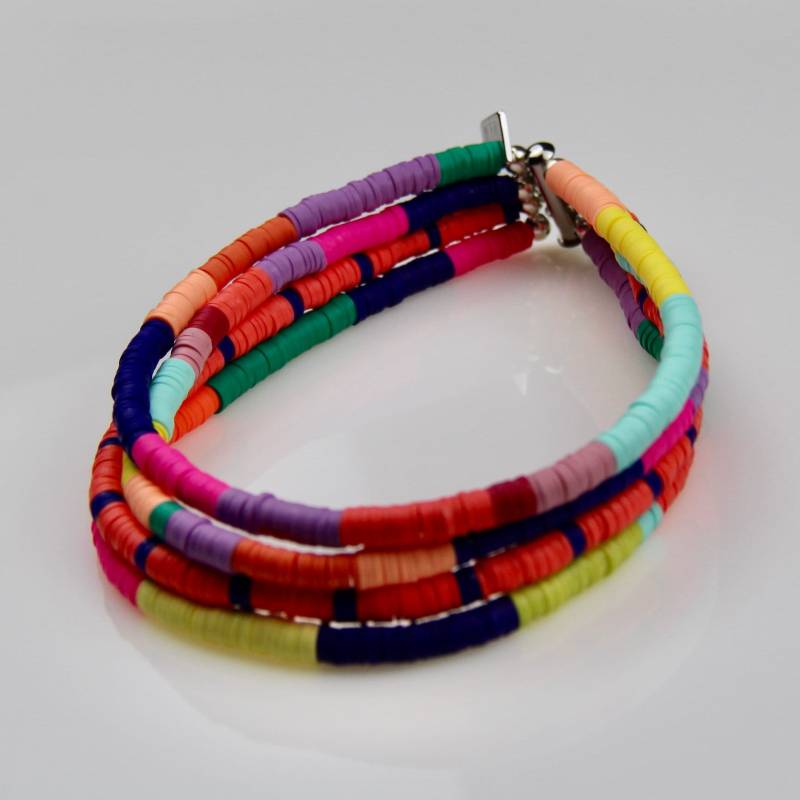 Ode To Joy Multi-Row Necklace Ode To Joy Multi-Row Necklace von waittJEWELS