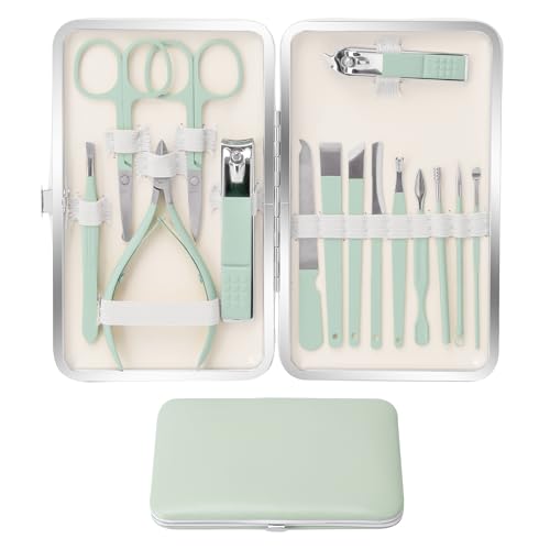 Maniküre Set Nagelknipser-Set für Herren Damen 16-teilig Körperpflege-Werkzeug-Set mit tragbarem Reiseetui Professionelles Maniküre-Pediküre-Werkzeug Pflege-Set für Familie Freund Maniküre Set Nagelknipser-Set für Herren Damen 16-teilig Körperpflege-Werkzeug-Set mit tragbarem Reiseetui Professionelles Maniküre-Pediküre-Werkzeug Pflege-Set für Familie Freund von walentin profwr
