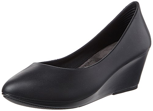 walk&rest Damen Wedge Plateau Ballerinas, Schwarz, 36.5 EU von walk&rest