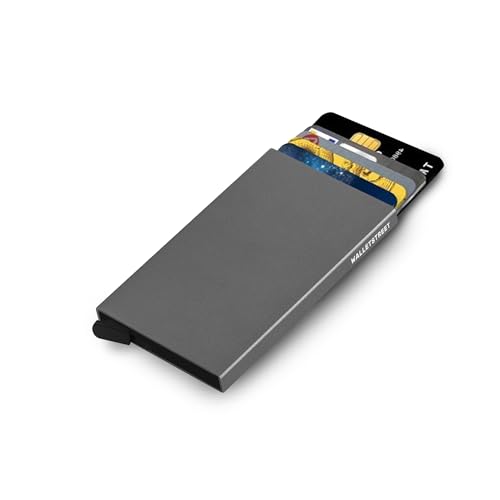 Walletstreet Kartenhalter 8 Karten Geldbörse, Kreditkarteninhaber Mit RFID Technologie - Bordauxrot, gray, 10 Centimeter, Casual Walletstreet Kartenhalter 8 Karten Geldbörse, Kreditkarteninhaber Mit RFID Technologie - Bordauxrot, gray, 10 Centimeter, Casual von walletstreet