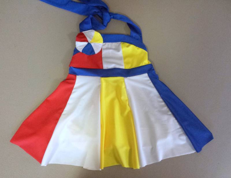 Made To Order Kleinkind Und Mädchen Größe California Girls "Beach Ball" Inspiriert Kleid von wandacobarcostumes