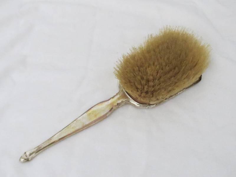 Antik Applikator Brush Sterling Silber Made in England Monogrammed " B von wandajewelry2013