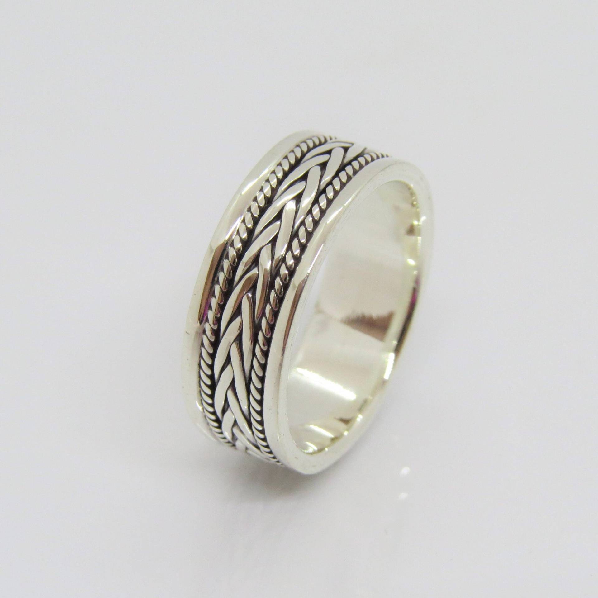 Vintage Bali Bandring Größe 13 von wandajewelry2013