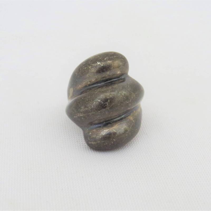 Vintage Handwerker Sterling Silber Twisted Dome Ring Größe 625 von wandajewelry2013