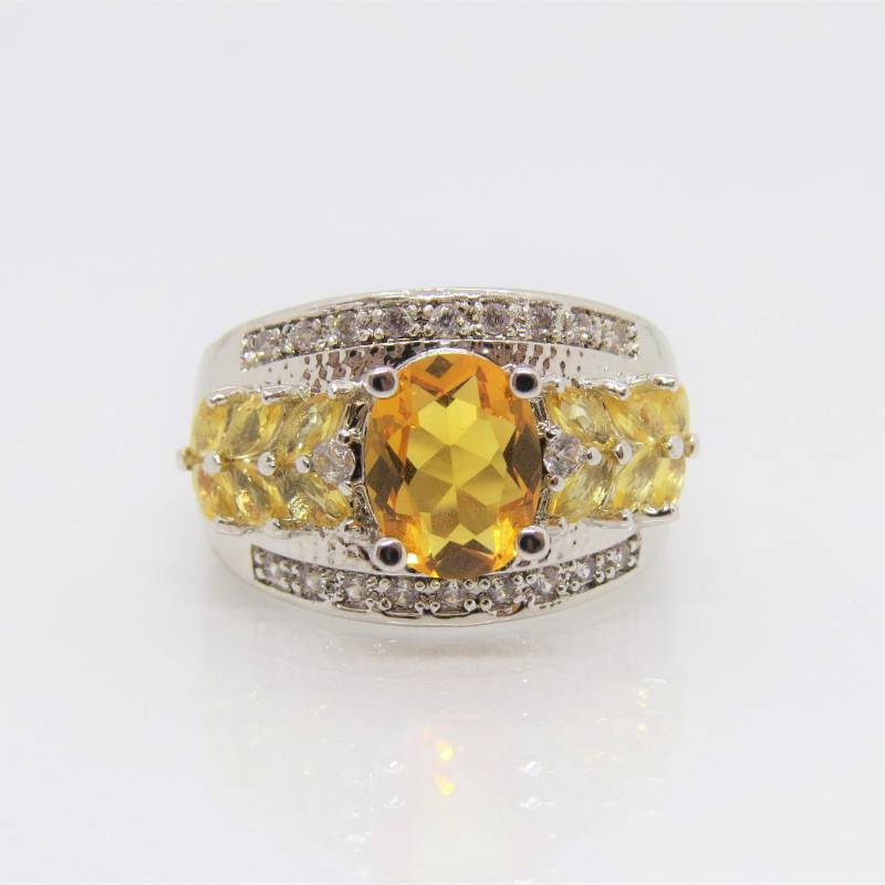 Vintage Sterling Silber Ring Größe 7 von wandajewelry2013