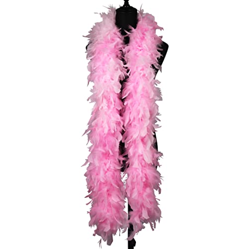 wangruida 1,8 m 90 g Rosa Chandelle Boa Truthahnfedern. für Tanzen Hochzeit Basteln Party Dekoration wangruida 1,8 m 90 g Rosa Chandelle Boa Truthahnfedern. für Tanzen Hochzeit Basteln Party Dekoration von wangruida