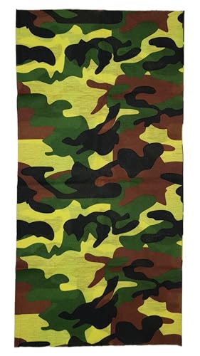 ware-direkt Camouflage Loop Schal Multifunktionstuch Schlauchschal Halstuch Damen Herren Sport Outdoor Atmungsaktiv Military Army Look (Camouflage 11) von ware-direkt