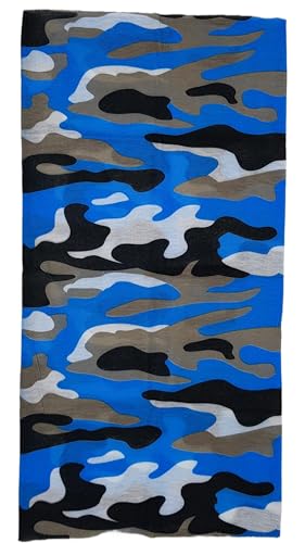 ware-direkt Camouflage Loop Schal Multifunktionstuch Schlauchschal Halstuch Damen Herren Sport Outdoor Atmungsaktiv Military Army Look (Camouflage 9) von ware-direkt