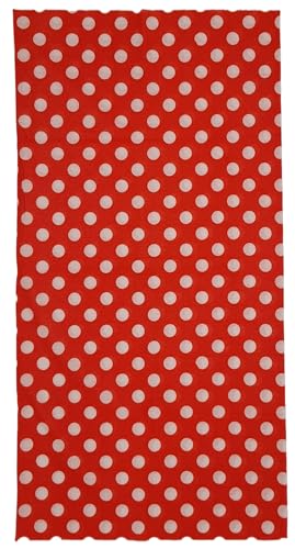ware-direkt Loop Schal Multifunktionstuch Schlauchschal Bandana Halstuch Sport Outdoor (Punkte Rot) von ware-direkt