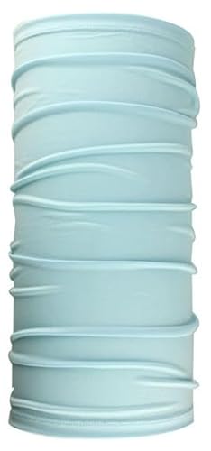 ware-direkt Multifunktionstuch Loop Schal | Sport Outdoor Motorrad | Damen Herren | Schlauchschal Halstuch | Atmungsaktiv Waschbar Elastisch | Vernähte Saumkanten (Hellblau) von ware-direkt