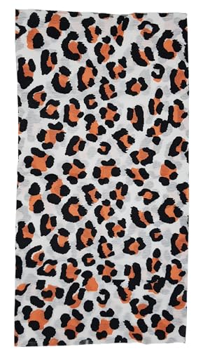 ware-direkt Schlauchschal Multifunktionstuch Loop Schal Halstuch Damen Herren Outdoor Sport Atmungsaktiv Elastisch (Tatze Weiß) von ware-direkt