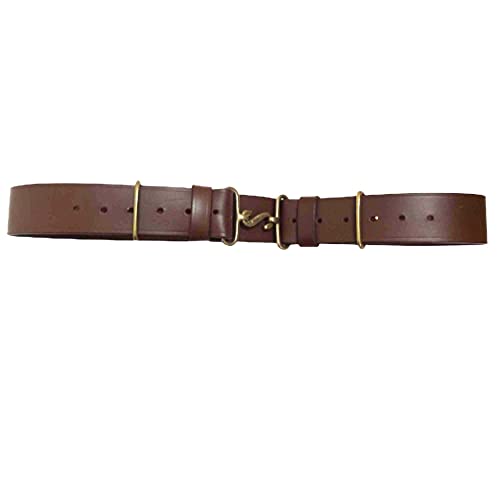 warreplica British 1914 Leather Walking Out Belt - Reproduktion (Bis zu 45 Zoll) von warreplica