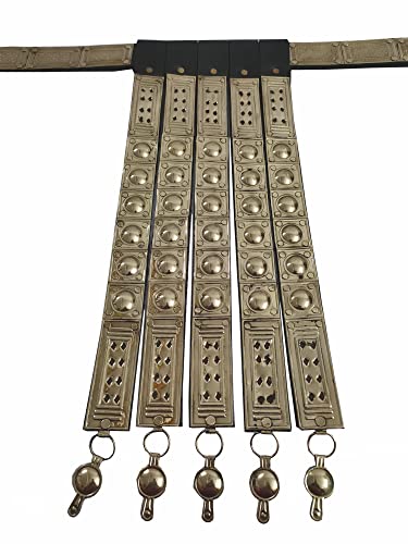 Römischer Lederschürzengürtel, Messingbeschläge, tragbare Kostümrüstung von WARRIORPOINT