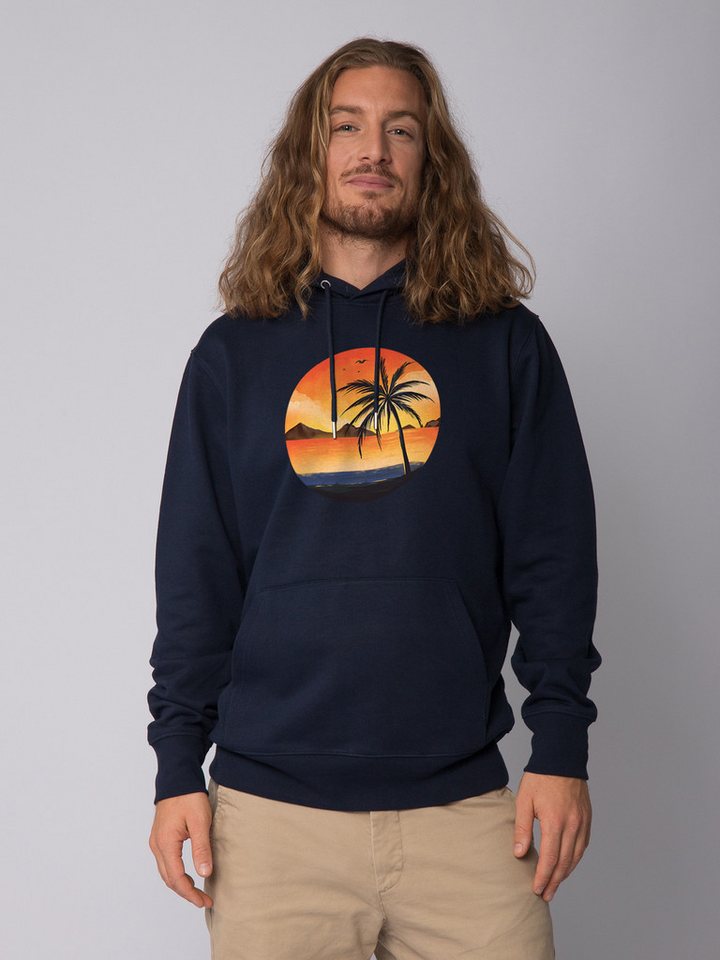 wat? Apparel Hoodie Sunset on palm beach von wat? Apparel