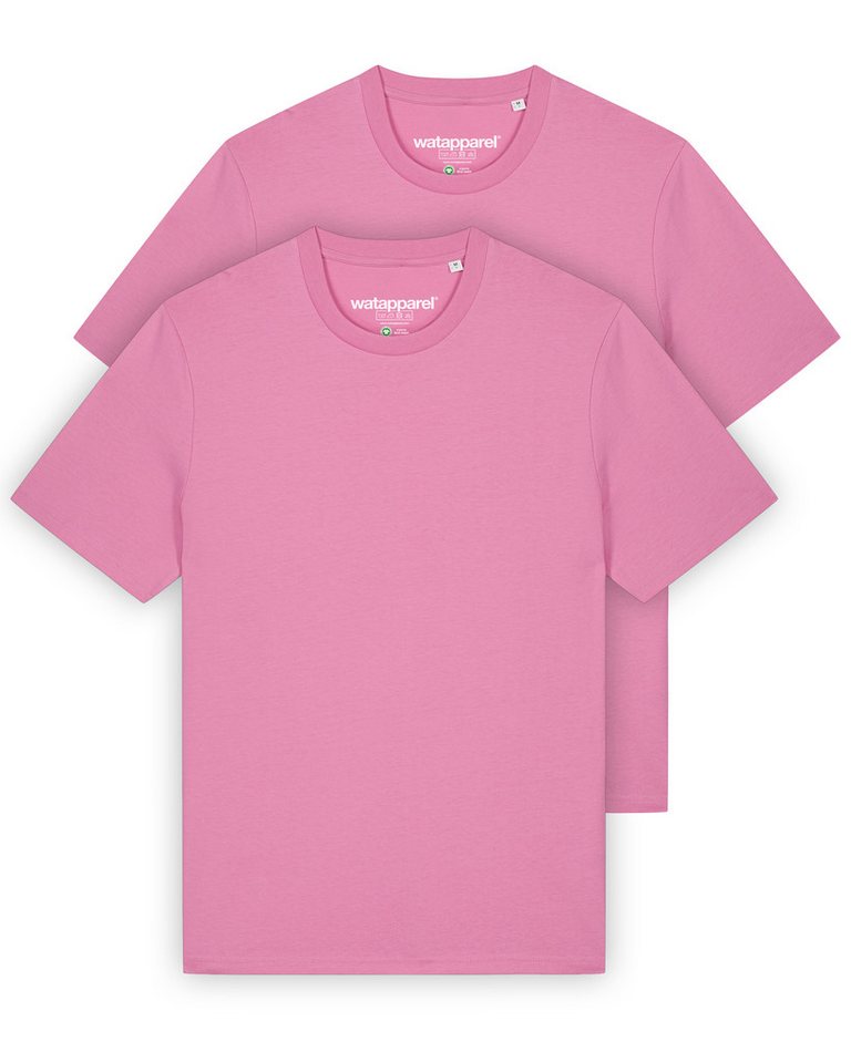 wat? Apparel T-Shirt 2er Pack Bio Basic T-Shirt Männer von wat? Apparel