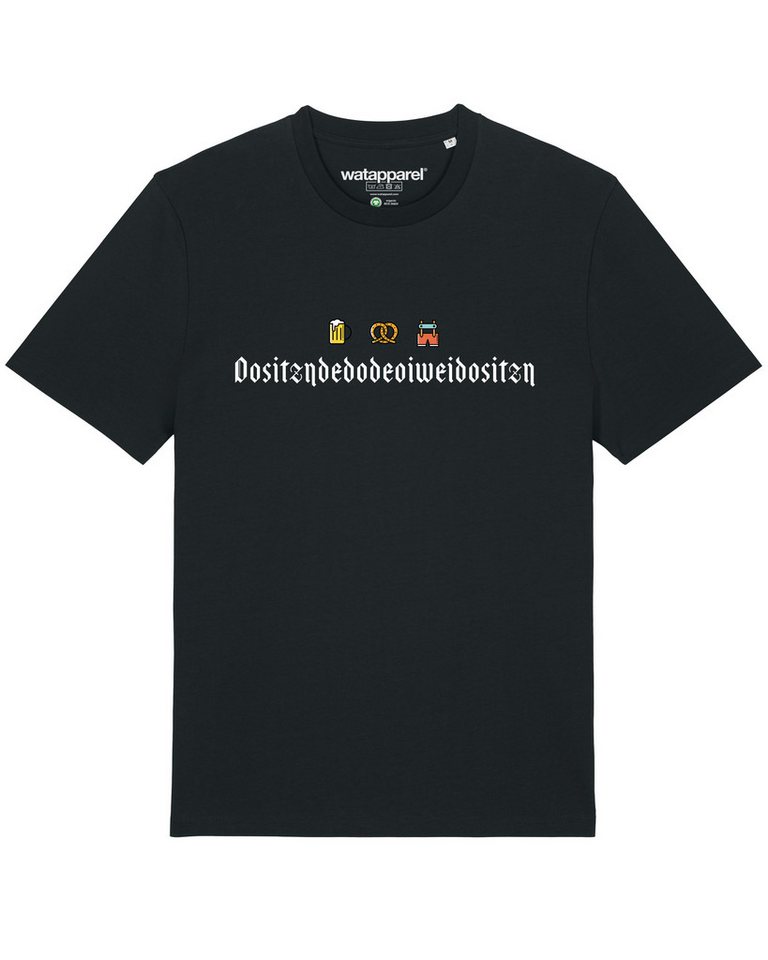 wat? Apparel Print-Shirt Dositzndedodeoiweidositzn (1-tlg) von wat? Apparel