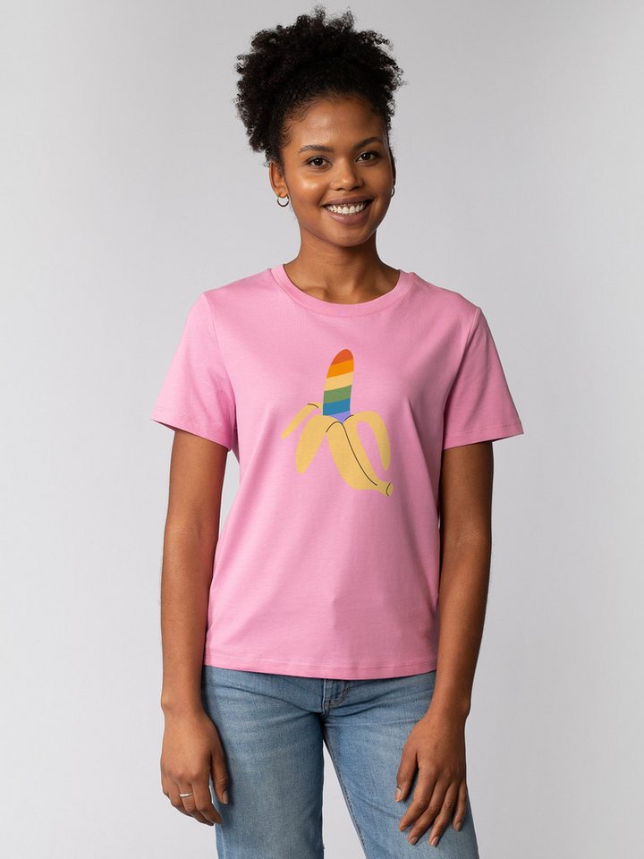 wat? Apparel T-Shirt Rainbow Banana von wat? Apparel