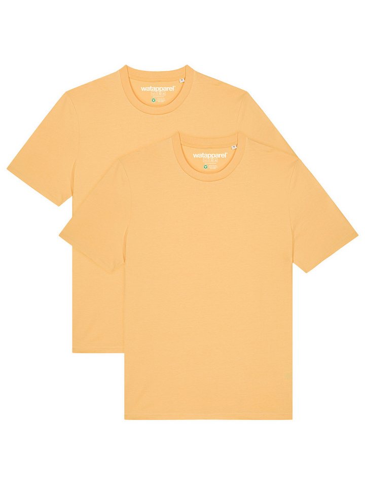 wat? Apparel T-Shirt 2er Multipack Bio Basic T-Shirt Nispero von wat? Apparel