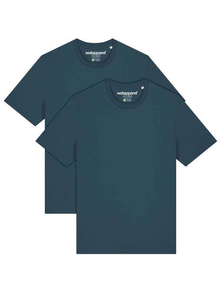 wat? Apparel T-Shirt 2er Multipack Bio Basic T-Shirt Stargazer von wat? Apparel