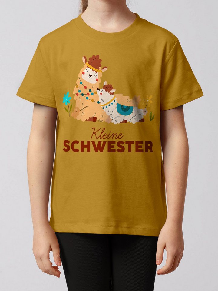 wat? Apparel T-Shirt Lama Kleine Schwester von wat? Apparel