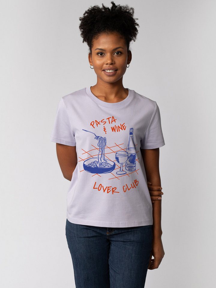 wat? Apparel T-Shirt Pasta lover club wat? Apparel T-Shirt Pasta lover club von wat? Apparel