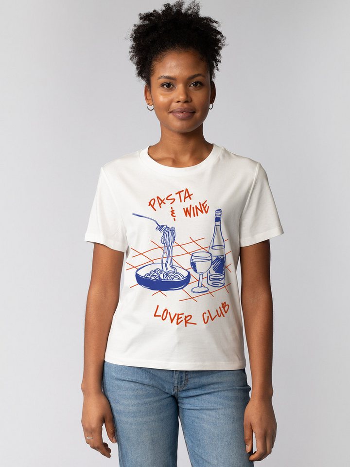 wat? Apparel T-Shirt Pasta lover club von wat? Apparel