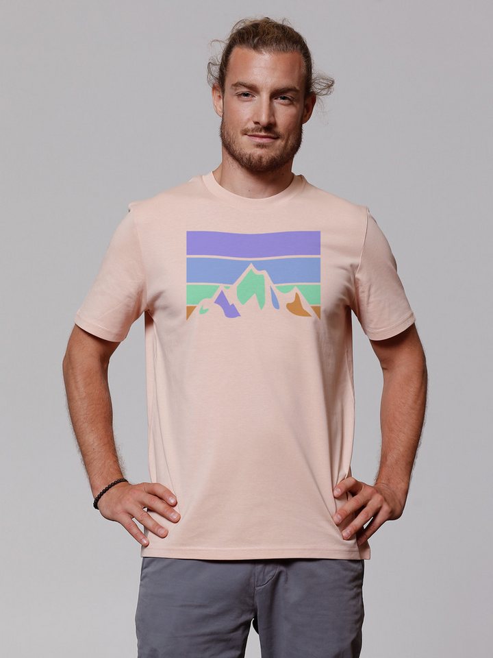 wat? Apparel T-Shirt Retro Landscape von wat? Apparel