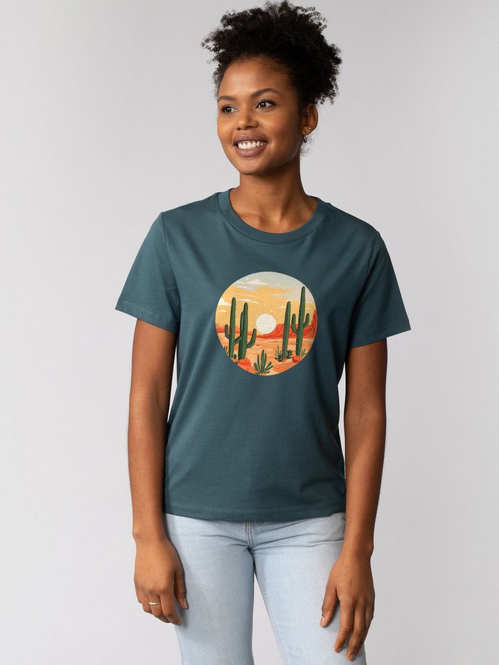 wat? Apparel T-Shirt Sonnenuntergang in der Wüste wat? Apparel T-Shirt Sonnenuntergang in der Wüste von wat? Apparel