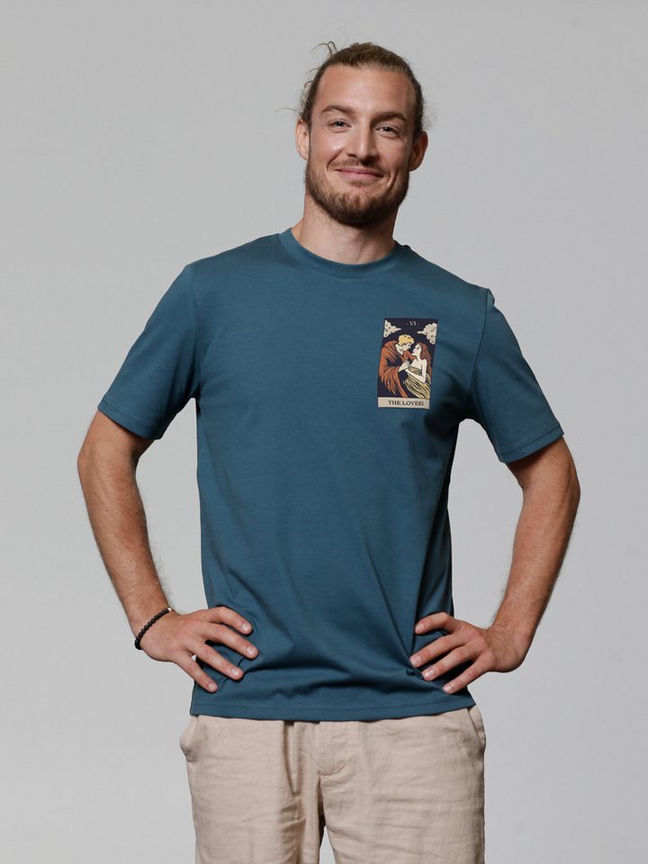 wat? Apparel T-Shirt Tarot The Lovers wat? Apparel T-Shirt Tarot The Lovers von wat? Apparel