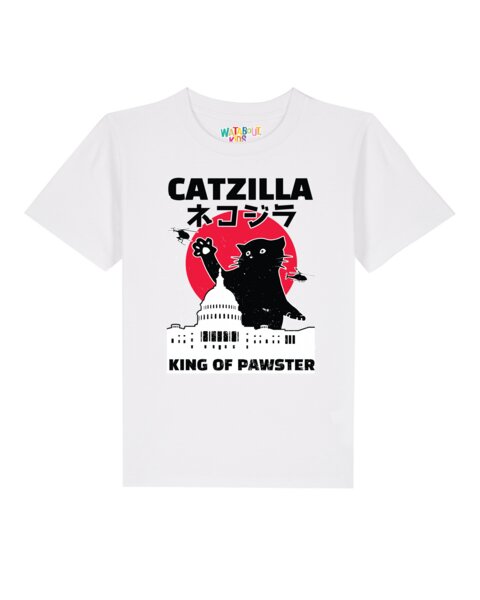 watabout.kids T-Shirt Kinder Catzilla von watabout.kids