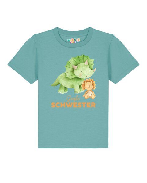watabout.kids T-Shirt Kinder Dinosaurier 07 Große Schwester von watabout.kids