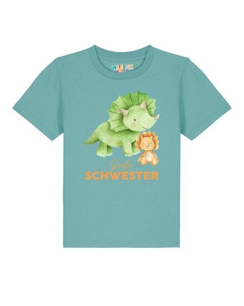 watabout.kids T-Shirt Kinder Dinosaurier 07 Große Schwester von watabout.kids