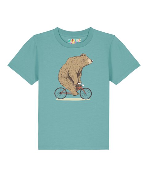 watabout.kids T-Shirt Kinder Fahrradbär von watabout.kids