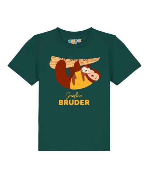 watabout.kids T-Shirt Kinder Faultier Großer Bruder von watabout.kids