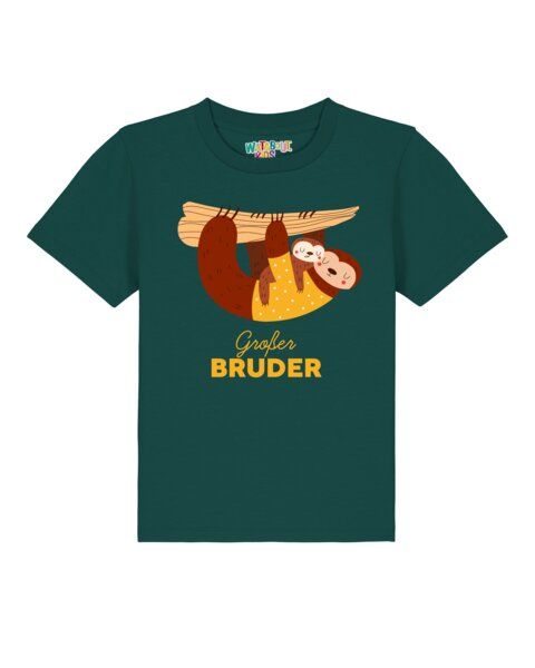 watabout.kids T-Shirt Kinder Faultier Großer Bruder watabout.kids T-Shirt Kinder Faultier Großer Bruder von watabout.kids