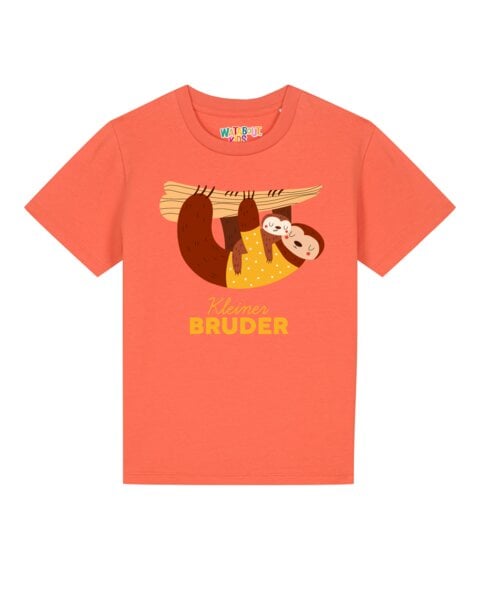 watabout.kids T-Shirt Kinder Faultier Kleiner Bruder von watabout.kids