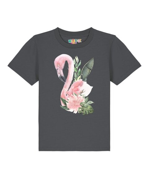 watabout.kids T-Shirt Kinder Flamingo mit Blumen von watabout.kids