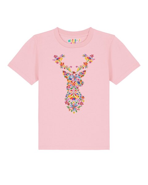 watabout.kids T-Shirt Kinder Floral Deer von watabout.kids