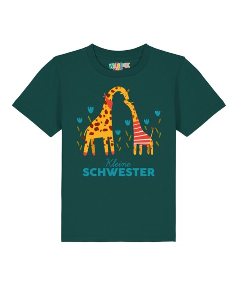 watabout.kids T-Shirt Kinder GIraffe Kleine Schwester von watabout.kids