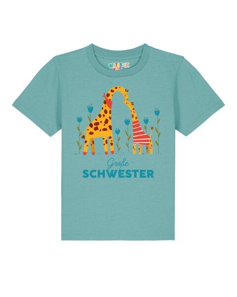 watabout.kids T-Shirt Kinder Giraffe Große Schwester von watabout.kids