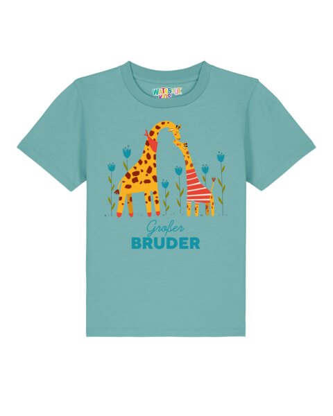 watabout.kids T-Shirt Kinder Giraffe Großer Bruder von watabout.kids