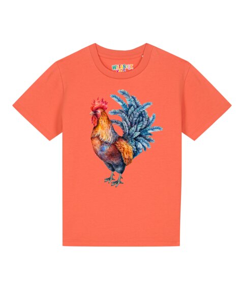 watabout.kids T-Shirt Kinder Grimmiger Gockel von watabout.kids