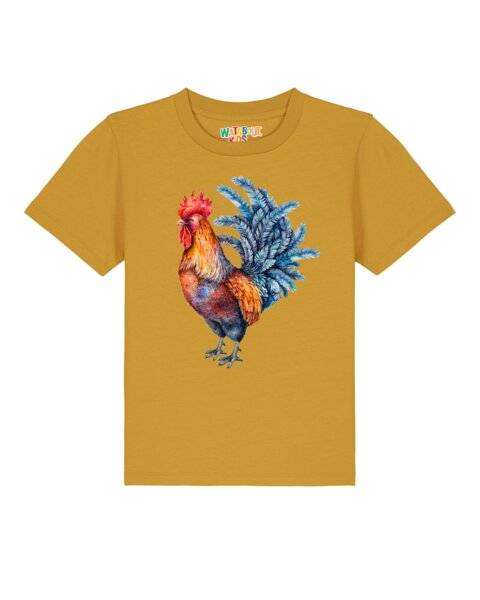 watabout.kids T-Shirt Kinder Grimmiger Gockel von watabout.kids