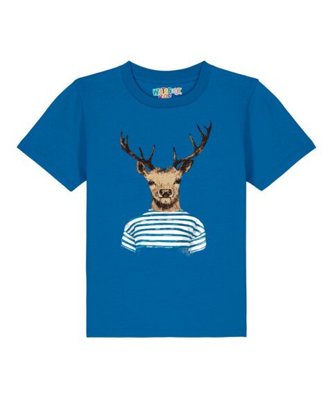 watabout.kids T-Shirt Kinder Hirsch von watabout.kids